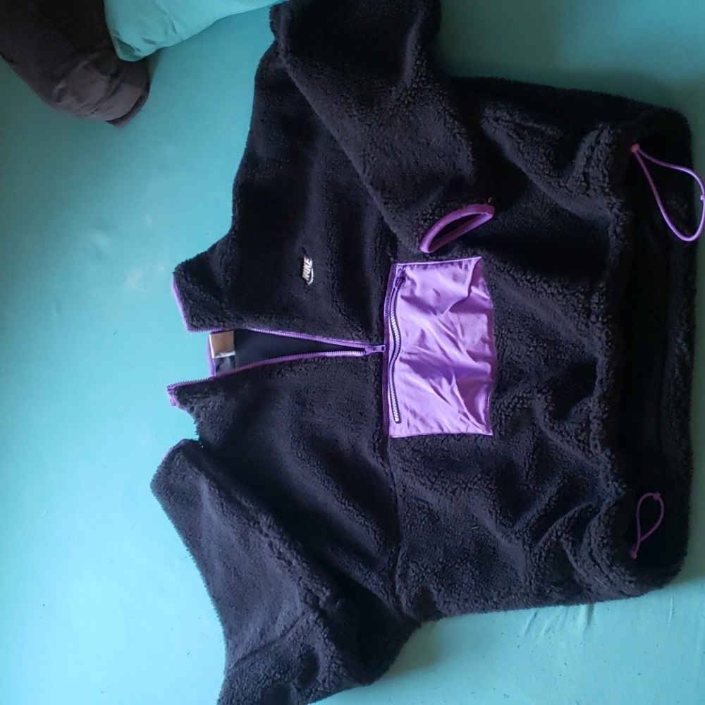 Nike sherpa quarter zip